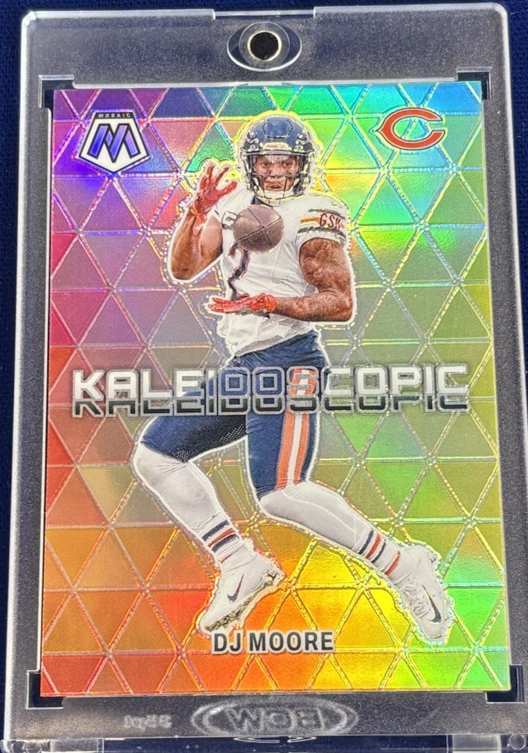 DJ MOORE 2024 MOSAIC KALEIDOSCOPIC SILVER PRIZM BEARS