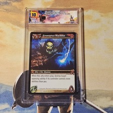 Gradata 10 World of Warcraft (EN) Cromarius Blackfist Drums 162/268 Psa Bgs Tcg