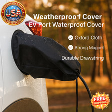 Weatherproof EV Port Cover Waterproof Magnetic Adsorption for Electric Cars