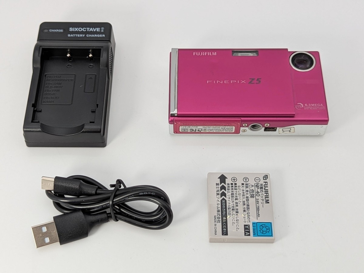 Fujifilm FinePix Z5fd Pink Compact Digital Camera w/ XD Card