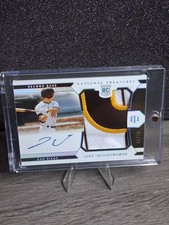 Panini National Treasures Jake Cronenworth rookie auto /10 Patch #171 MLB 