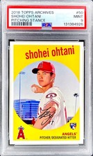 Shohei Ohtani RARE ROOKIE RC PITCHING INVESTMENT SSP TOPPS NON AUTO ROY PSA 9