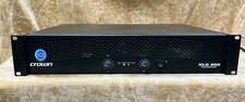 Crown XLS 202 Professional Power Amplifier 200W/Channel, Rackmount Ready Black
