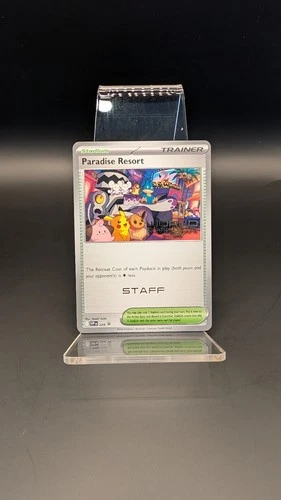 Pokemon Card STAFF Paradise Resort SVP 224 World Championships Promo NM 2025 - product listing photo