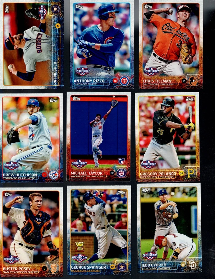2015 TOPPS OPENING DAY Baseball  Complete Your Set BUY MORE SAVE MORE - Image 2 of 4