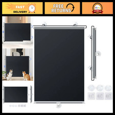 Adjustable Retractable Safety Gate for Pets  Babies - Lightweight, Scratch Resi