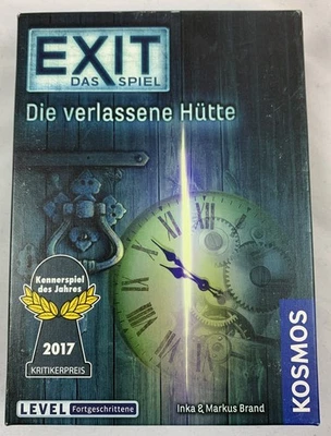 Exit Das Spiel Die Verlassene Hütte Kosmos Escape Room Fortgeschrittene Level - Bild 1 von 4
