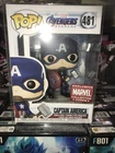 Funko Pop! - Avengers Endgame Captain America- #481 Collector Corps Excl NIB B2