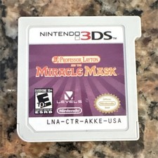 Nintendo Professor Layton and the Miracle Mask Nintendo 3DS - E10+ NTSC-U/C