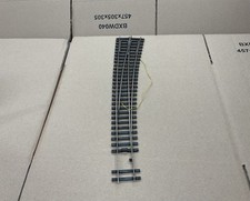 PECO O GAUGE SWITCH TRACK POINT RIGHT HAND CURVED TURNOUT MANUAL NICKEL NICE!