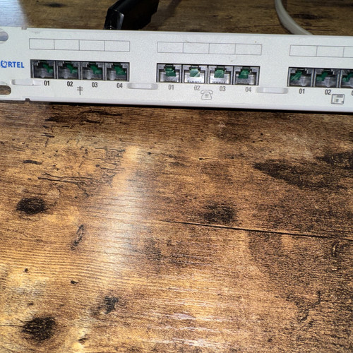 Nortel BCM50 Rack Mount Patch Panel (NTAT0103) - Picture 3 of 4