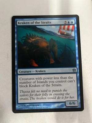 Kraken of the Straits - Born of the Gods - Magic the Gathering MTG Nice!