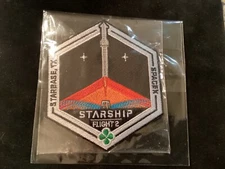 SPACEX STARSHIP FLIGHT 2 HEAVY STARBASE TEXAS AUTHENTIC PATCH