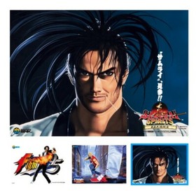 NEOGEO - POSTER - Reprinting Sellection Vol.4- B2 (3 pcs Set) SNK Official /141