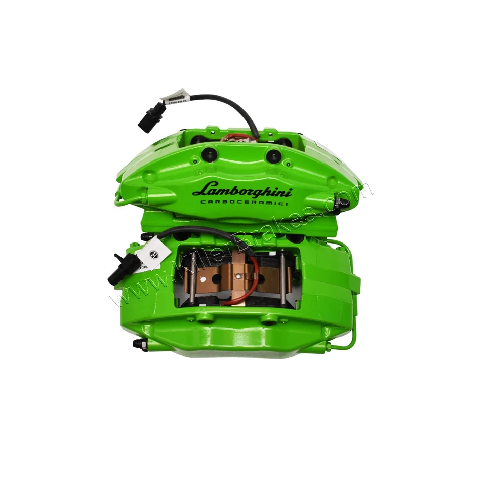 Rear Lamborghini Huracan Audi R8 Ceramic Brake Calipers Brembo 4pot 400615405 40 - Image 2 of 4