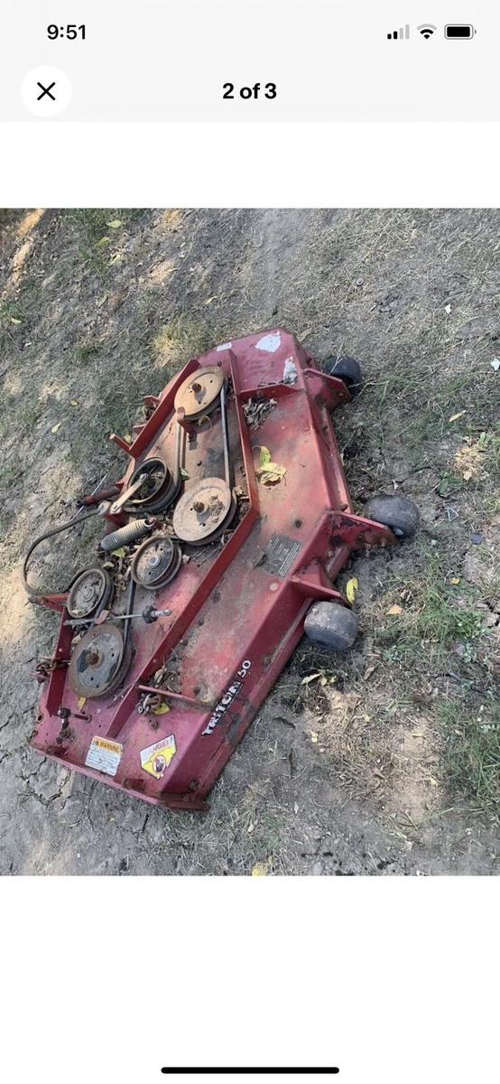 Exmark Toro Zero Turn Mower Deck 50”