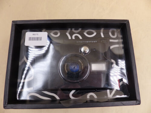 LOMOGRAPHY LOMO'INSTANT LI100B BLACK INSTANT FILM CAMERA 48MM F/8 - Picture 2 of 4