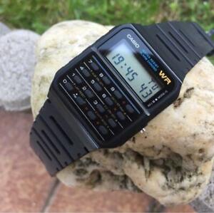 Casio Original New Ca 53w 1z Ca 53 Casio Calculator Retro Style Black Classic Ebay