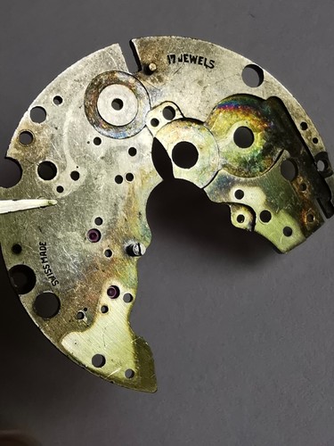 Mouvement Chronographe VENUS 210 Pièces - Pont Pour Réparation Breitling Vintage