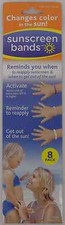 Sunscreen Bands 8 Pack NEW