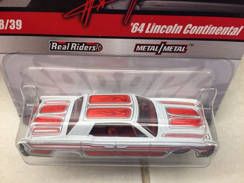 Hot Wheels Wayne's Garage 1964 Lincoln Continental Real Riders 8/39 White 1:64 - Picture 3 of 4