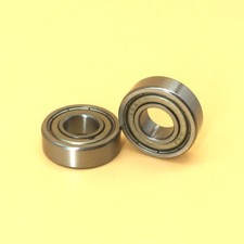 10Pcs R6 zz Double Shielded Deep Groove Ball Bearing 3/8"x 7/8"x 9/32" CAPT2011 