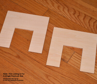 FloorLok Slat SINGLE for TomzGoods Custom Pedals | Pyle PTED06 Compact Kit 7
