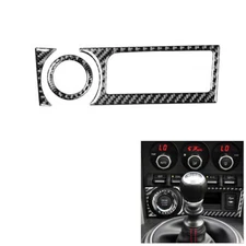 Carbon Fiber Central Storage Box Cover Trim For Toyota 86 Subaru BRZ 2017-2019