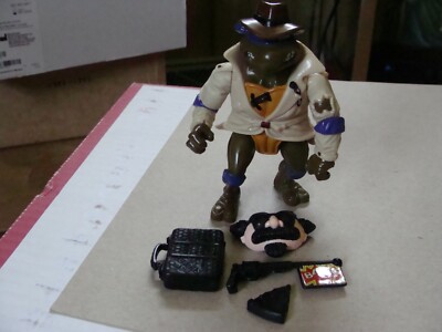 タートルズ DON THE UNDERCOVER TURTLE ドナテロ Tmnt Undercover don Figure 1990 Teenage Mutant Ninja Turtles