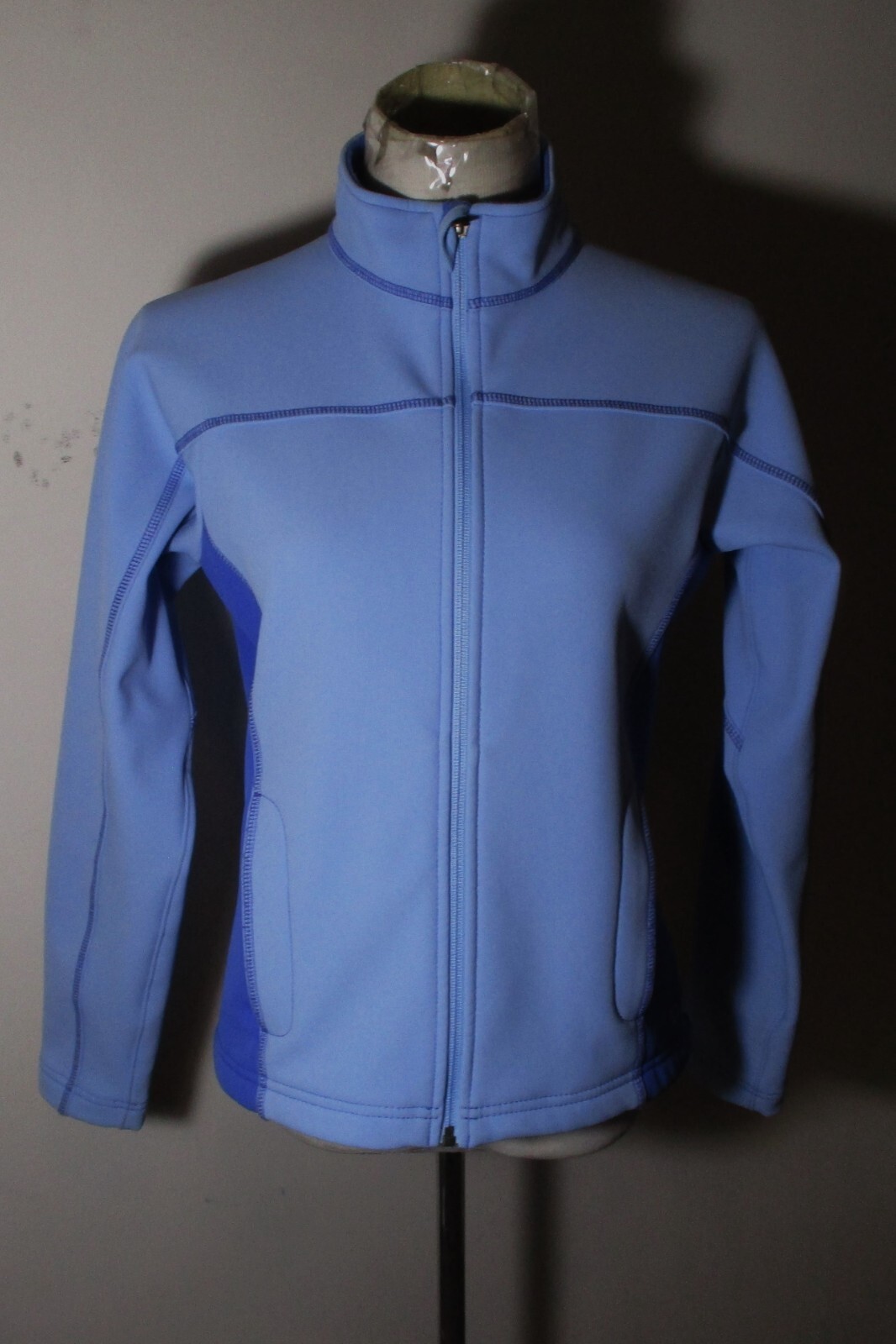 LL Bean Women's Blue Full Zip S Reg Lightweight Jacket NWOT  