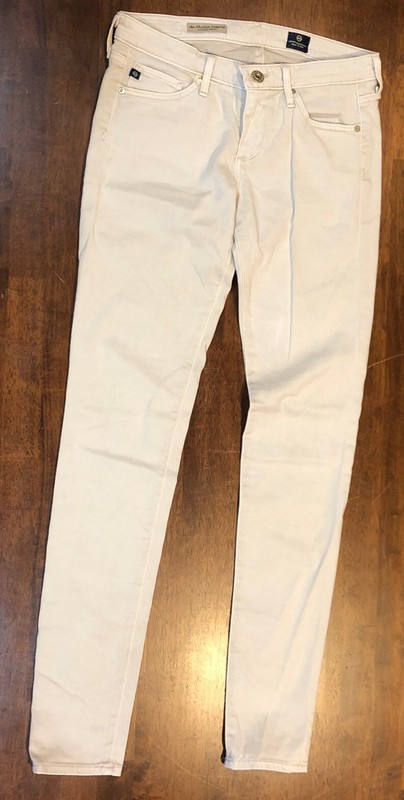 AG Adriano Goldschmied The Absolute Legging Extreme Skinny Women's  25R Cream