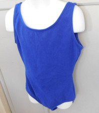 Capezio girls Classic High-neck Tank athletic leotards, Blue L