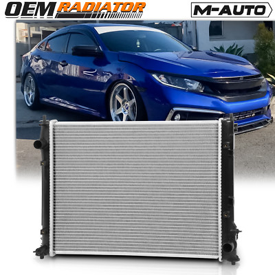13583 Radiator 13583 Aluminum Core Cooling Radiator OE Style fit 2016-2020 Honda Civic ...