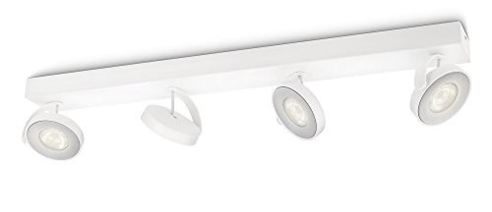 (TG. 4 faretti) Philips Lighting myLiving Sistema di Faretti, 4 Faretti, Bianco