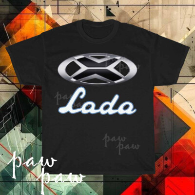 New Lada logo Active Logo Men's T-shirt funny size S to 5XL