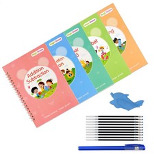 5PCS Magic Practice Copybook for Kids Handwri...
