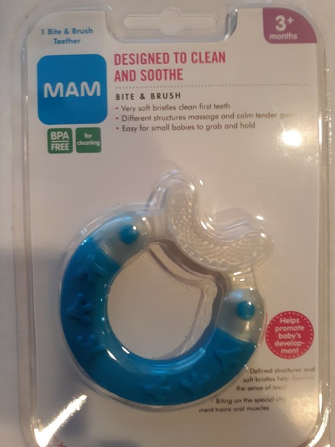 mam teething brush