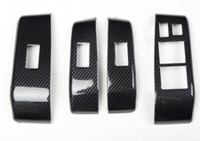 Carbon Fiber Style Window Lift Panel Switch Cover Trim For Honda Fit 2008-2013 Carbon Fiber Style Window Lift Panel Switch Cover Trim For Honda Fit 2008-2013
