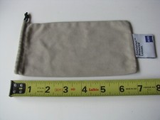 Zeiss Eyeglass Sunglass Eye Glasses Slip In Case Draw String Microfiber Dust Bag