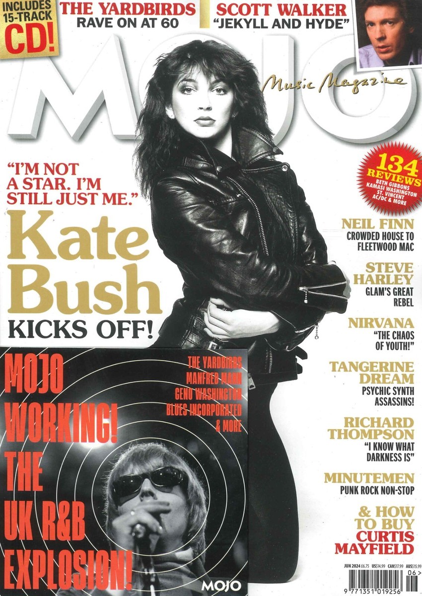 UK Mojo Magazine Free 15-Track CD, Kate Bush, Yardbirds