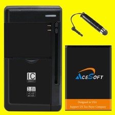 High Grade 950mAh Battery External Charger f Alcatel One Touch Sparq II OT-875T