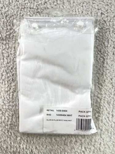 Restoration Hardware Allergen Barrier Pillow Protector Size King 20" x 36" New - Picture 2 of 3