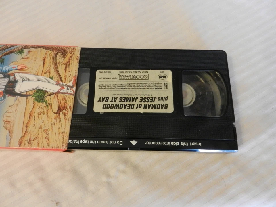 Roy Rogers Double Feature Badman of Deadwood, Jesse James At Bay VHS Tape - Image 3 of 3