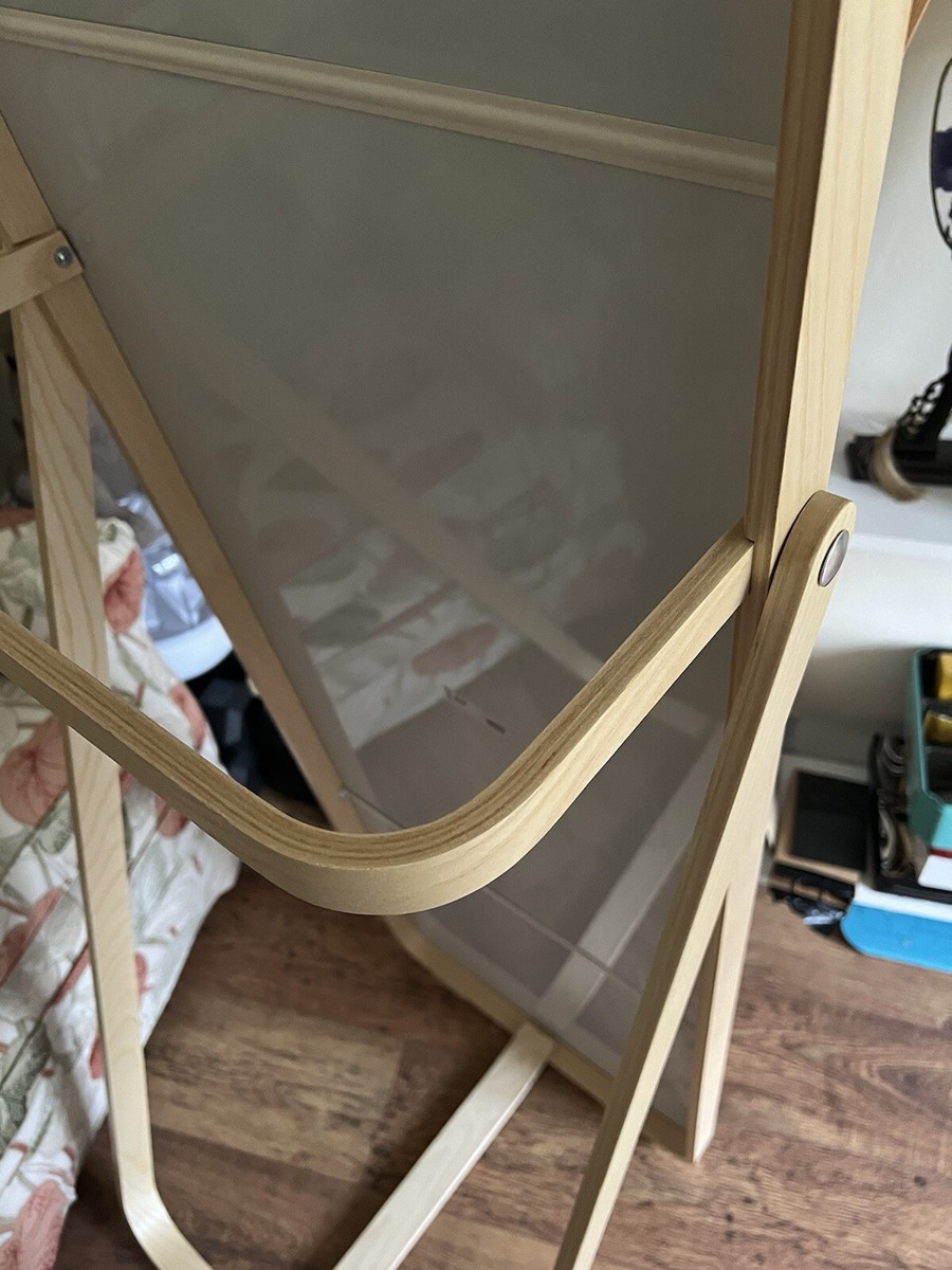 IKEA Ikornnes Tall Free Standing Mirror Ash Excellent Condition
