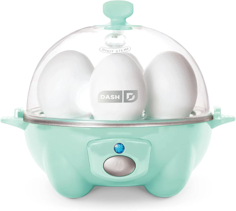6-Capacity Electric Rapid Egg Cooker for Hard Boiled & Poached Eggs  