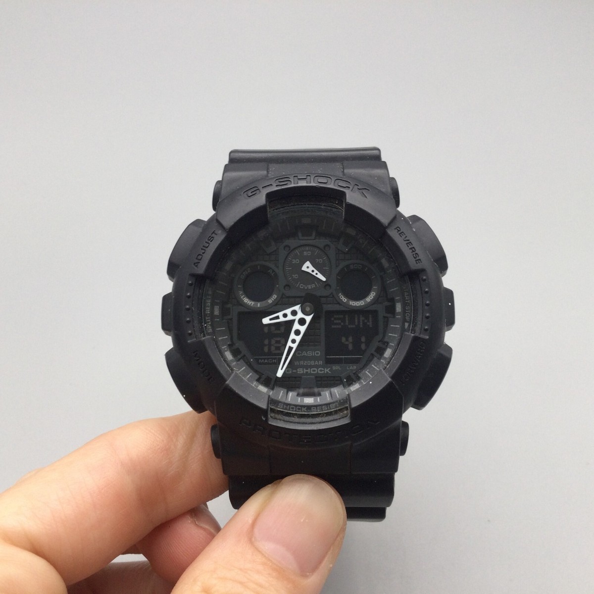 G-SHOCK ブラック 腕時計 モデル5081 GA-100 Casio G Shock 5081 GA 100 Quartz Digital Watch for sale