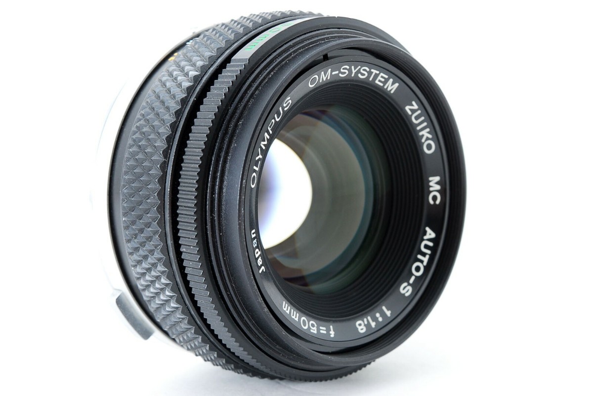 Olympus OM-System Zuiko MC Auto-S 50mm f/1.8 Lens From JAPAN [Exc
