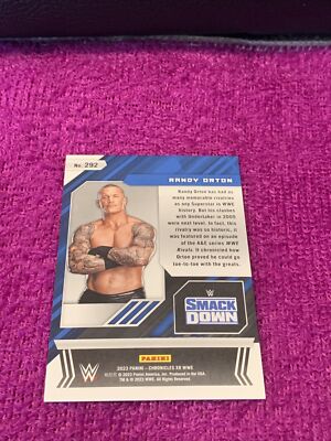 2023 WWE PANINI CHRONICLES WRESTLING XR RANDY ORTON #292 BLUE FOIL