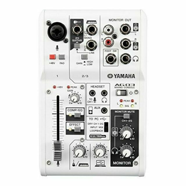 【美品!!】AG03 ミキサー Yamaha AG03 Mixing Console for sale online | eBay