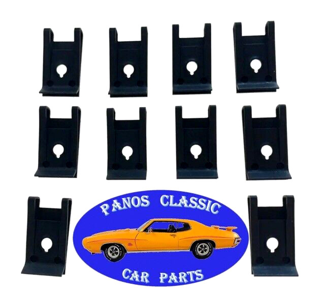 GM Body Fender Dash #10 Screw 9/16" Hole To Edge Bolt U Clip J Nut 10pcs 188
